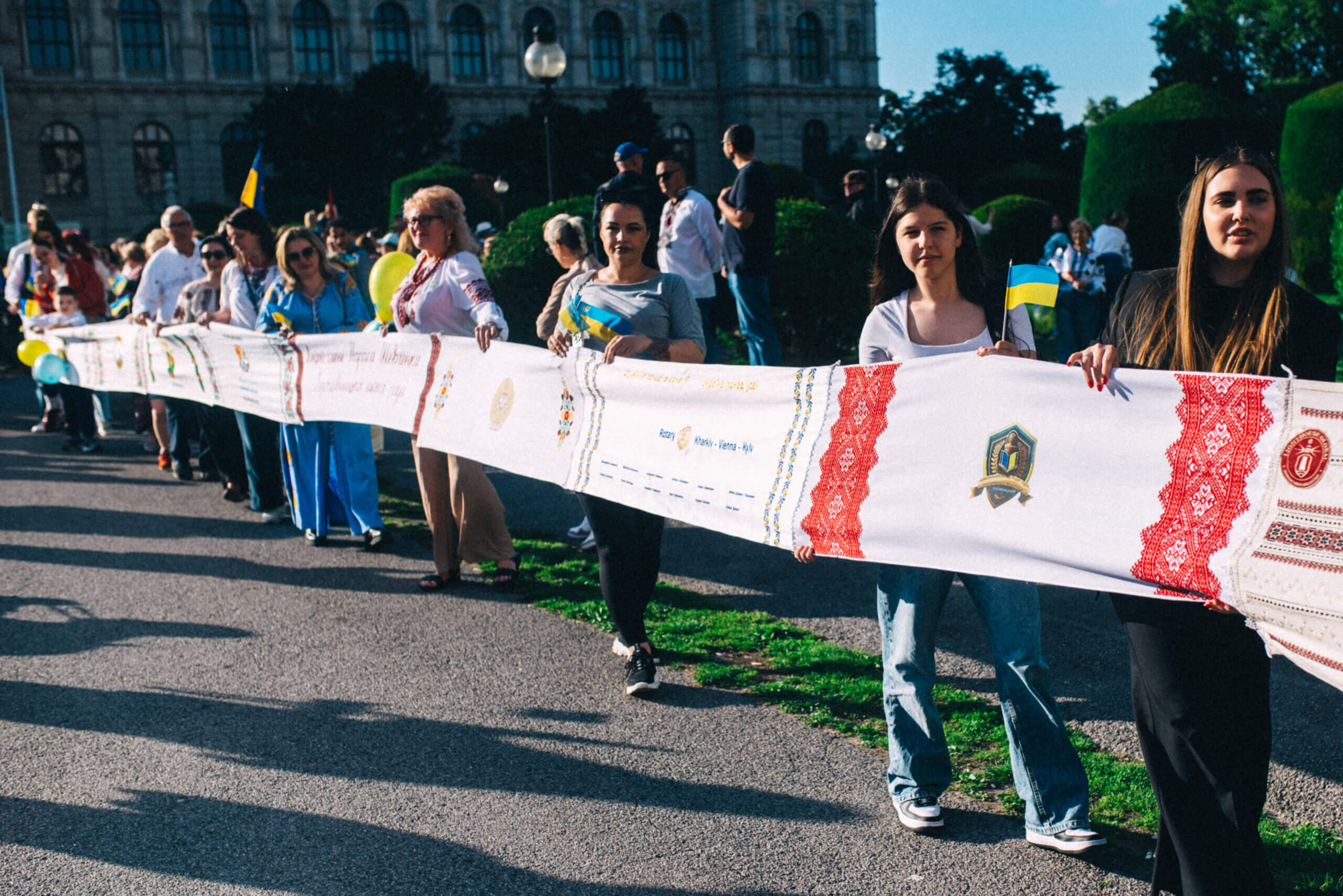 Wyschywanka-Tag in Wien: Ein Zeichen ukrainischer Einheit