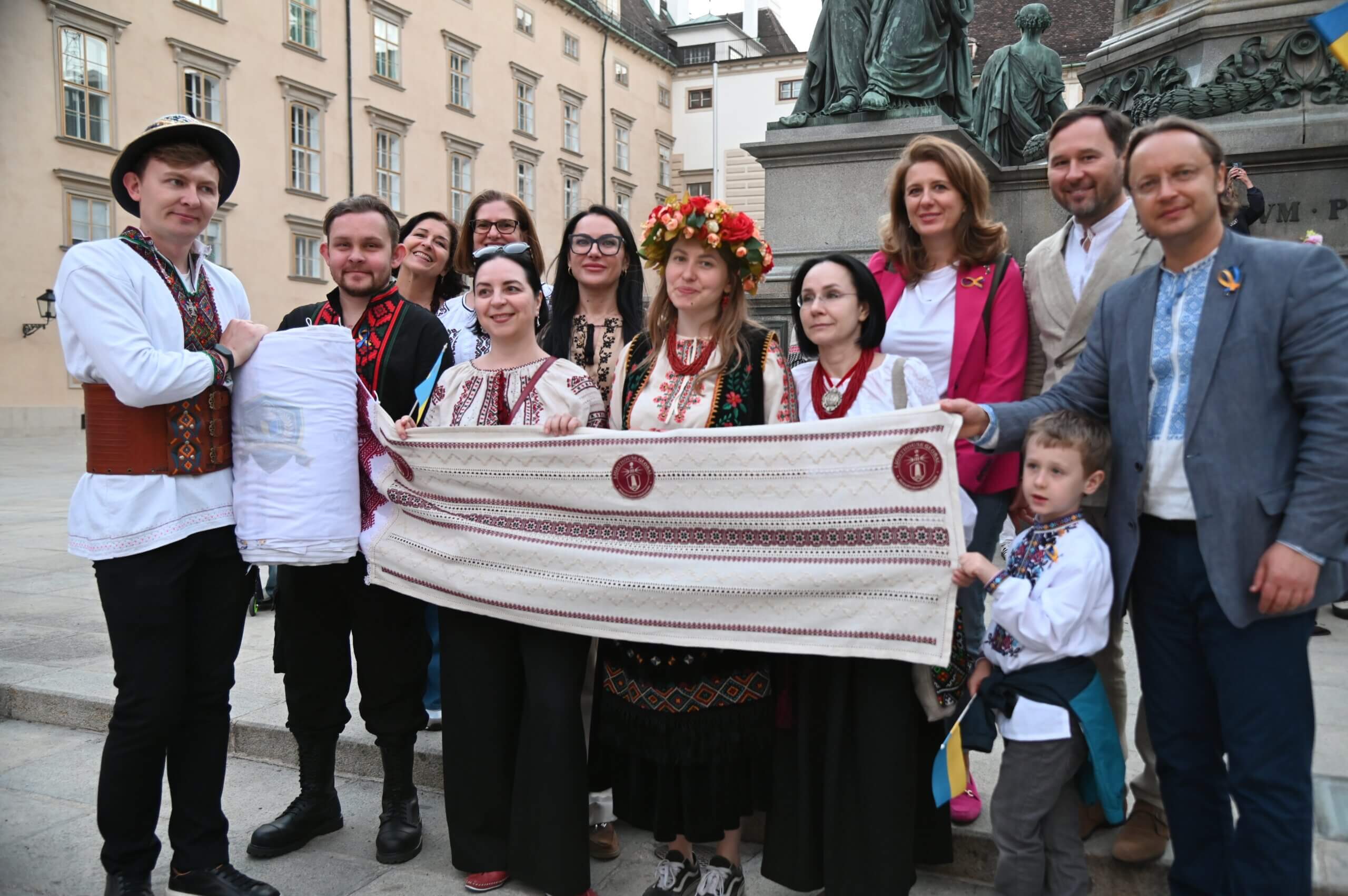 Vyshyvanka Day in Vienna: A Demonstration of Ukrainian Unity
